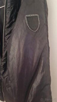 Čierna páperová bunda - 2