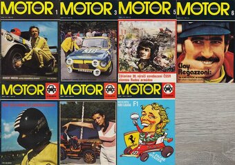 Motoristické časopisy - 2