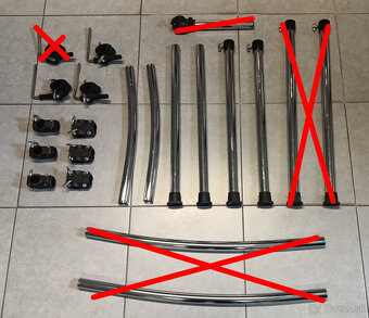 trubky, rúrky, clampy, rameno na bicie - 2