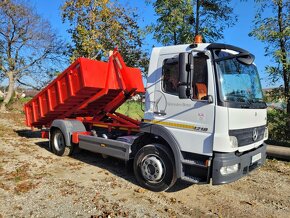 Mercedes-Benz ATEGO 1218 hákový nosič kontajnerov - 2