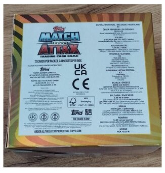 FOTBALOVÉ KARTY BOX MATCH ATTAX 24/25 - 2