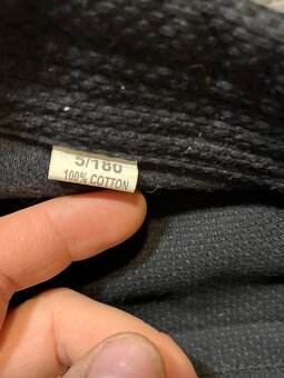 Kimono čierne 100% bavlna veľkosť 5/180 - 2