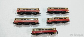 Vozne 011 ČSD prívešáky - 2