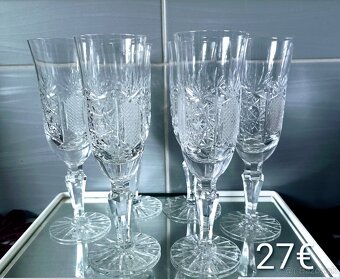 Krištáľové poháre - flauta - 2