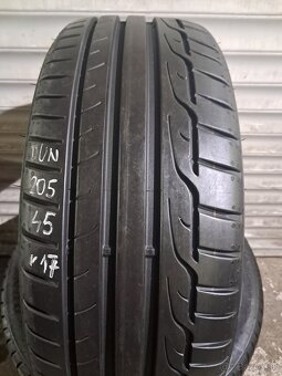 Dunlop letné 205/45/R17 - 2