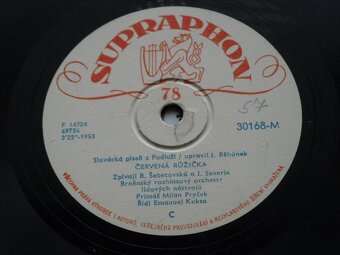 Gramofonové platne šelakové - 2