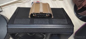 Zosilňovač a Subwoofer do auta - 2