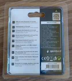Gembird Bluetooth adapter 4.0 - 2