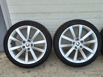 Letná sada hliníkových kolies Škoda Alaris 225/40 R18 - 2