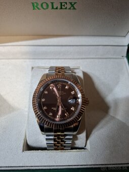 Rolex datejust bicolor rose gold - 2