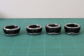Predám adaptéry Pholsy, K&F Concept a Fotodiox Pro - 2