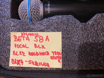 Bezdrôtový mikrofon SHURE BETA 58 A - 2