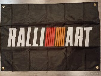 RALLIART vlajka + šiltovka - 2