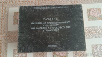 Záväzné materiálno spotrebné normy a receptúry - 2