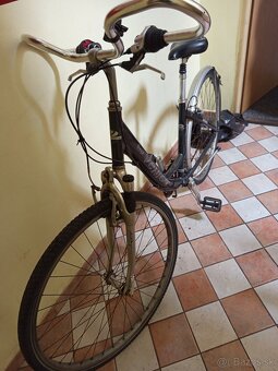 Cestný zachovalý bicykel - 2