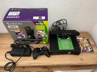 Xbox 360 Kinect 250GB – komplet, 1. majiteľ - 2