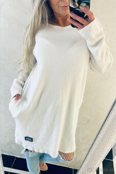Damske talianske šaty/tunika white - 2