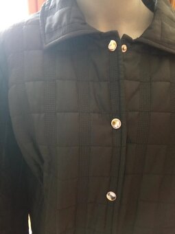 čierna prechodná bunda - 2