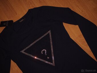 Armani dámske tričko tmavomodré - 2