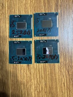 Predám procesor Intel 2.generácie do notebooku i5 - 2