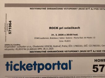 Rock pri sviečkach - 2