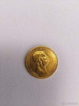 Au 10 corona Franc Jozef I.  1908 - 2