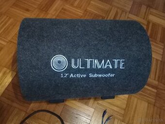 Predám aktívny Subwoofer 600w + káble - 2