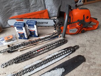 Husqvarna 562 XPG/ vyhrievaná rukoväť. - 2