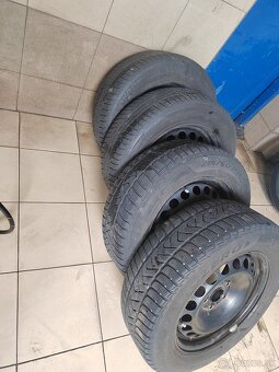 5x112 R16 Plechove disky org VW gumy gratis - 2