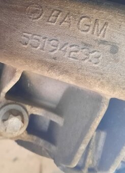 Prevodovka 55194293 Opel Astra J 1.4 Turbo 88kw 2014 6-rýchl - 2