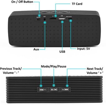 Bluetoth reproduktor In-Tech - 2