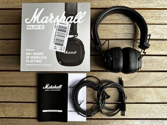 Slúchadlá Marshall Major IV BT Black (AKO NOVÉ V ZÁRUKE) - 2