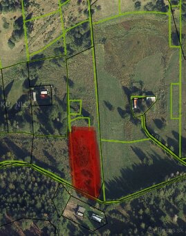 STAVEBNÝ POZEMOK 3100m2 v Chatovej OBLASTI CHLIPNACKY - 2