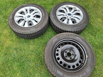 17" plechy 5x108 or FORD KUGA + TPMS+ zimné 225/65 r17 TOP - 2