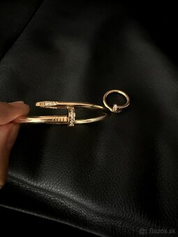Cartier náramok a prsteň - 2