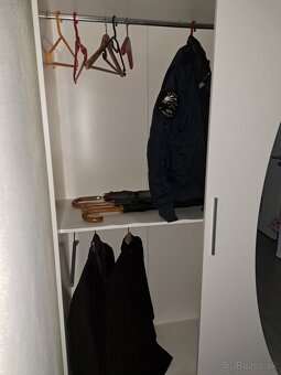 šatníkova skrina s nadstavcom - 2