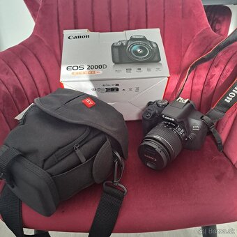NOVÝ CANON EOS 2000D - 2
