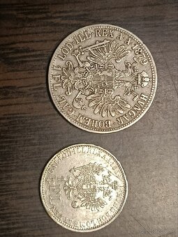 Florén 1879 bz + 0,25 Florén 1839 A. - 2