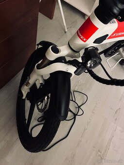 SKLADACÍ bicykel E-BIKE S-BIKES F50E , BIELY UNI - 2