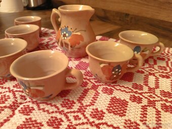 Ručne maľovaný keramický set - 2