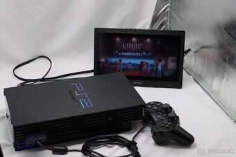 PlayStation 2 Slim SCPH-30004 + príslušenstvo - 2