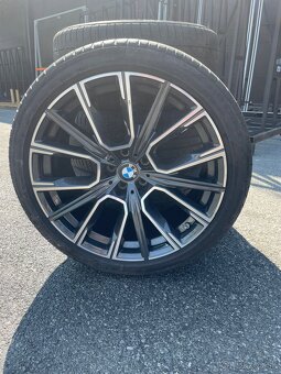 Predám ORIGiNAL BMW 7  disky pneumatiky - 2