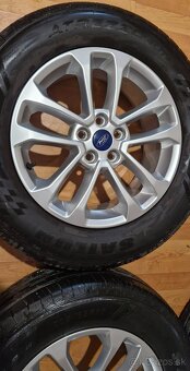 Predám letnú sadu Ford Kuga ,225/65 r17 , 8MM +TPMS - 2
