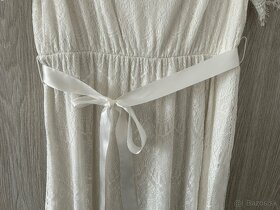 Tehotenské svadobné šaty - 2