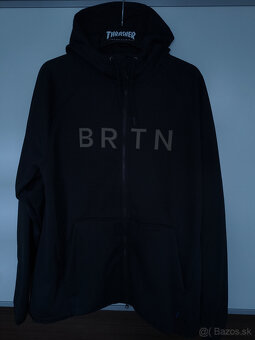 NEW: Burton | Crown Hoodie Fleece | mikina zips | XXL - 2