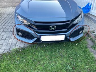 predne svetla a hmlovky pre honda civic 2017-2020 - 2