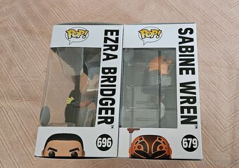 Funko Pop Star Wars Ezra Bridger 696 Sabine Wren 679 - 2