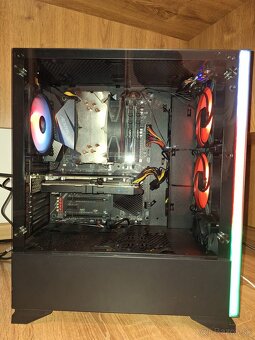 Hráčsky PC AMD 5600X, RX6600XT, 32GB RAM, 256GB NVMe+1TB HD - 2