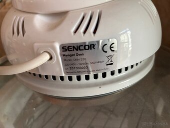 Predám Sencor SMH 330 - Multifunkčnú halogénovú rúru - 2