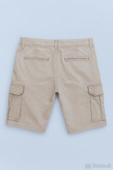 Riflové kraťasy Livergy – veľ. 48, béžové - 2